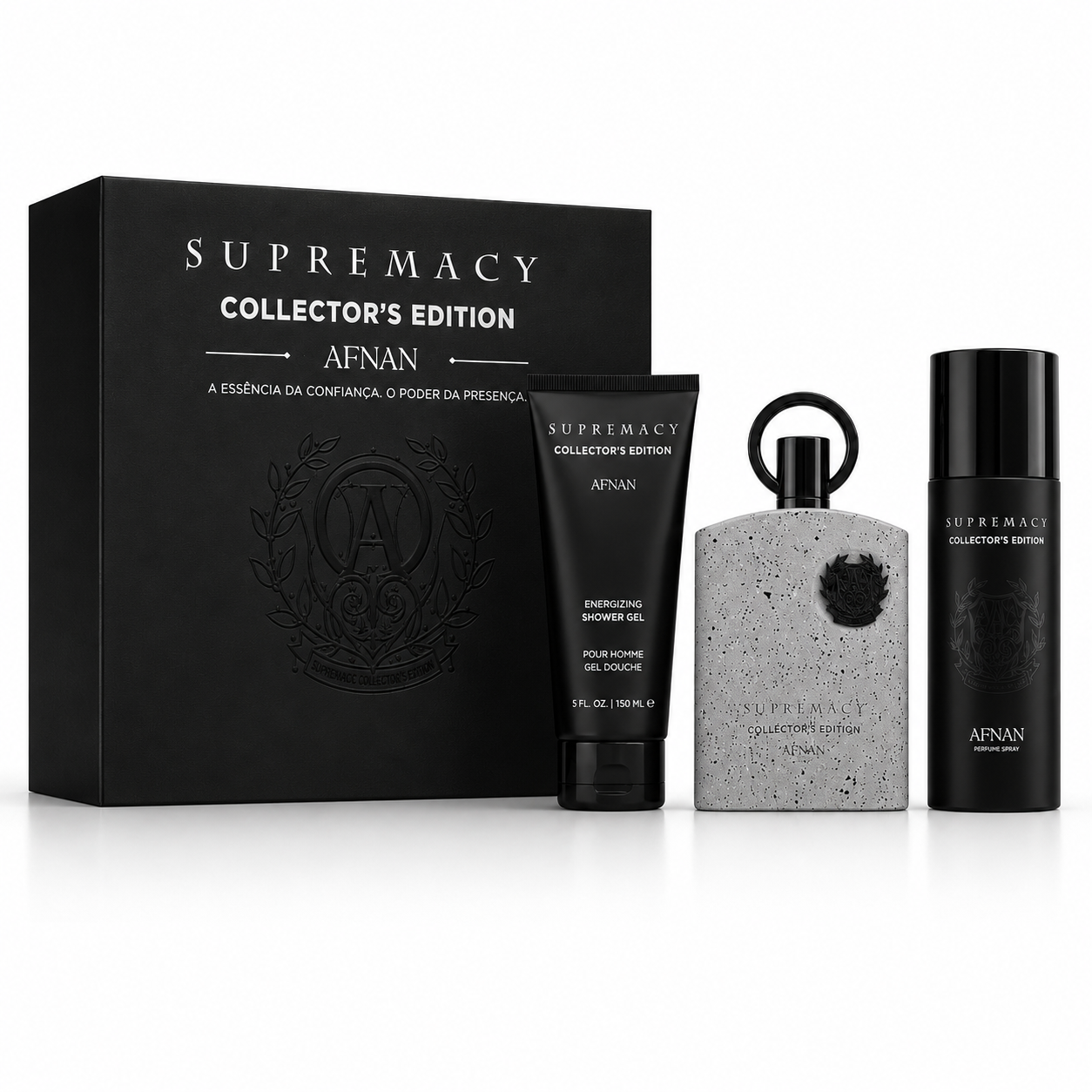 Kit Supremacy Collector’s Edition Afnan 100 ml / 150 ml / 150 ml